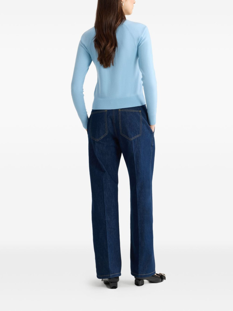 logo long-sleeved sweater 3