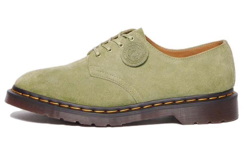 Dr. Martens Smiths Suede Dress Shoes 'Pale Olive' 30564358 - 2