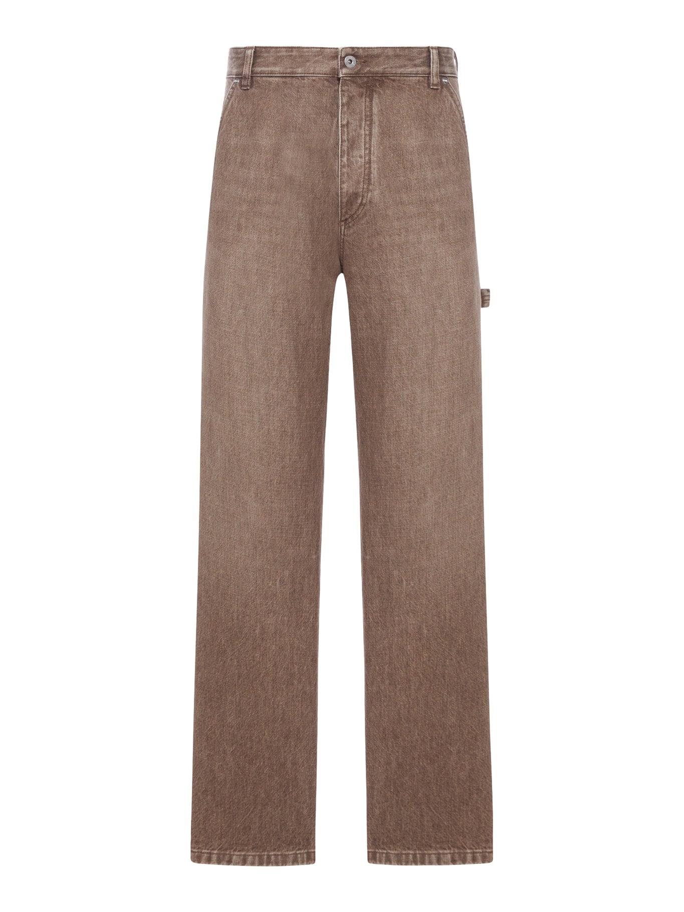 DENIM CARGO PANTS - 1