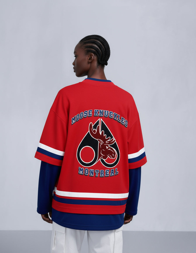 NHL X MOOSE KNUCKLES CANADIENS TEE 4