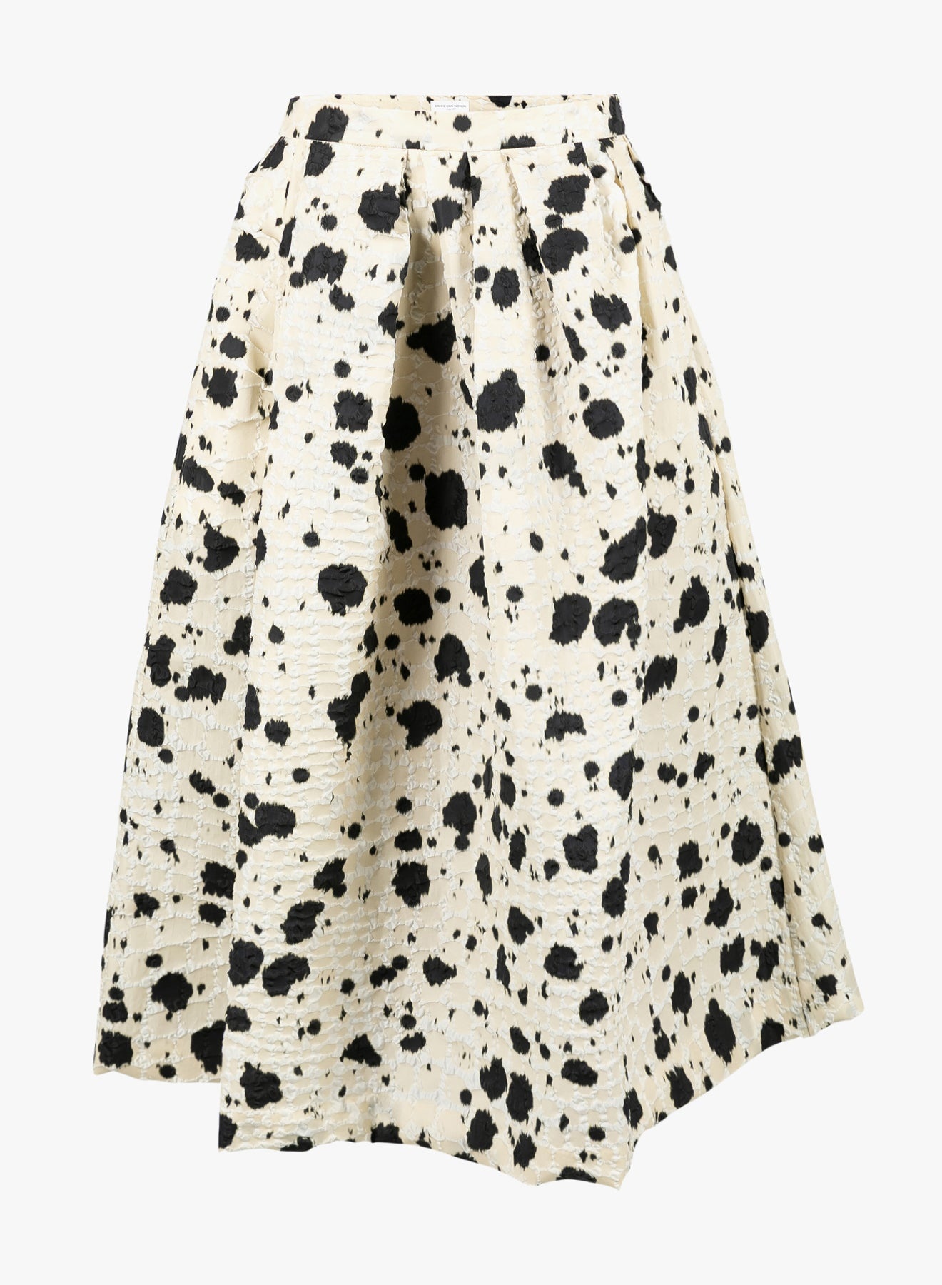 A-LINE PRINTED SKIRT - 1