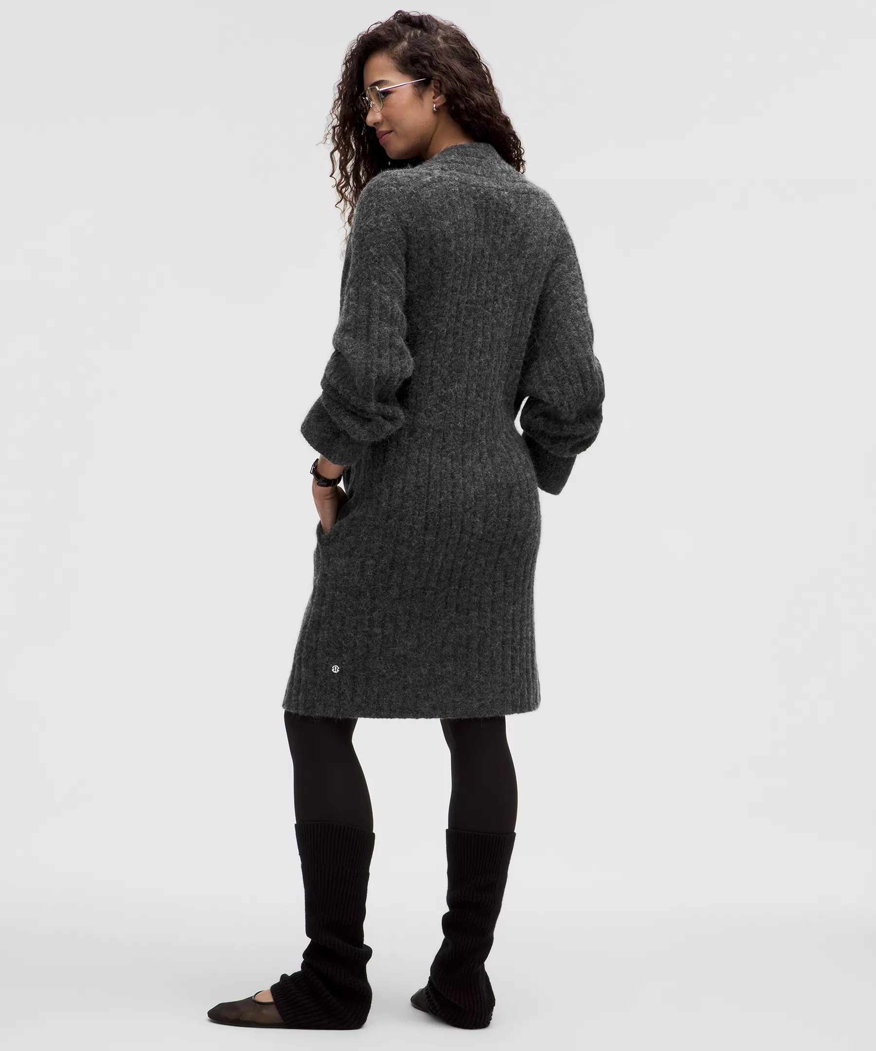 Alpaca Wool-Blend Shawl-Collar Cardigan - 2
