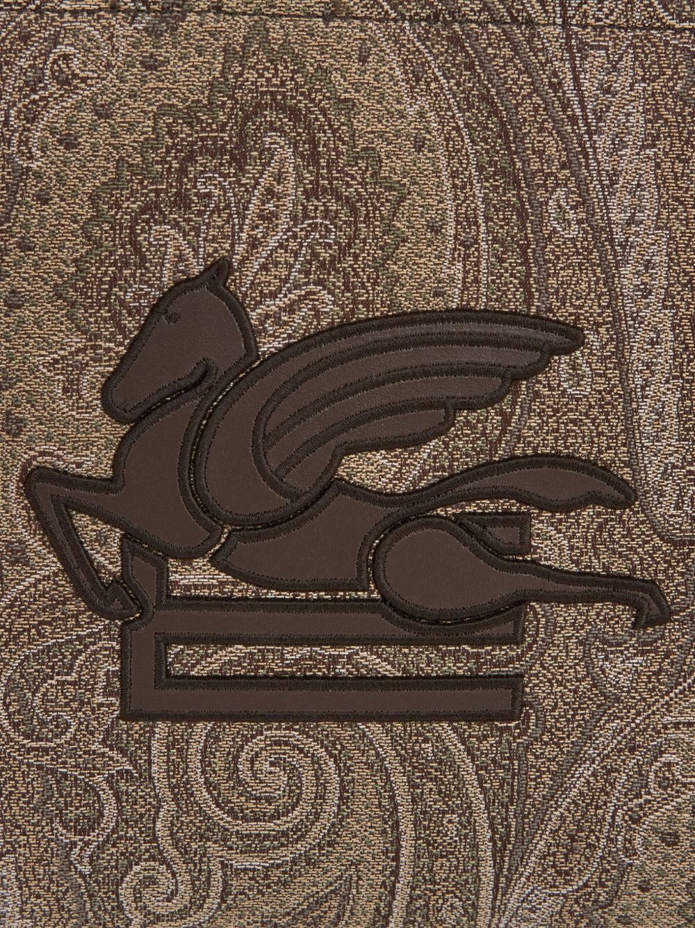 paisley pegasus clutch bag - 5