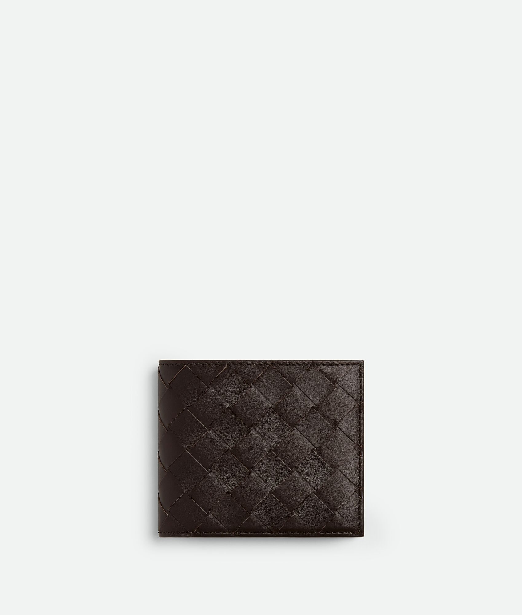 Intrecciato Bi-Fold Wallet With Coin Purse - 1