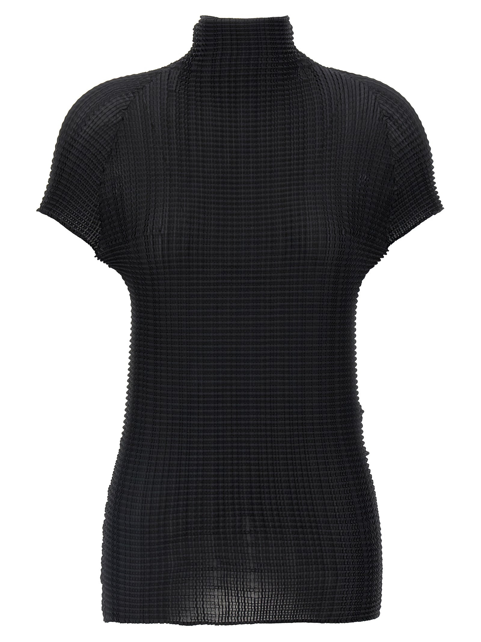 Issey Miyake Women 'Wooly Pleats-56' T-Shirt - 1