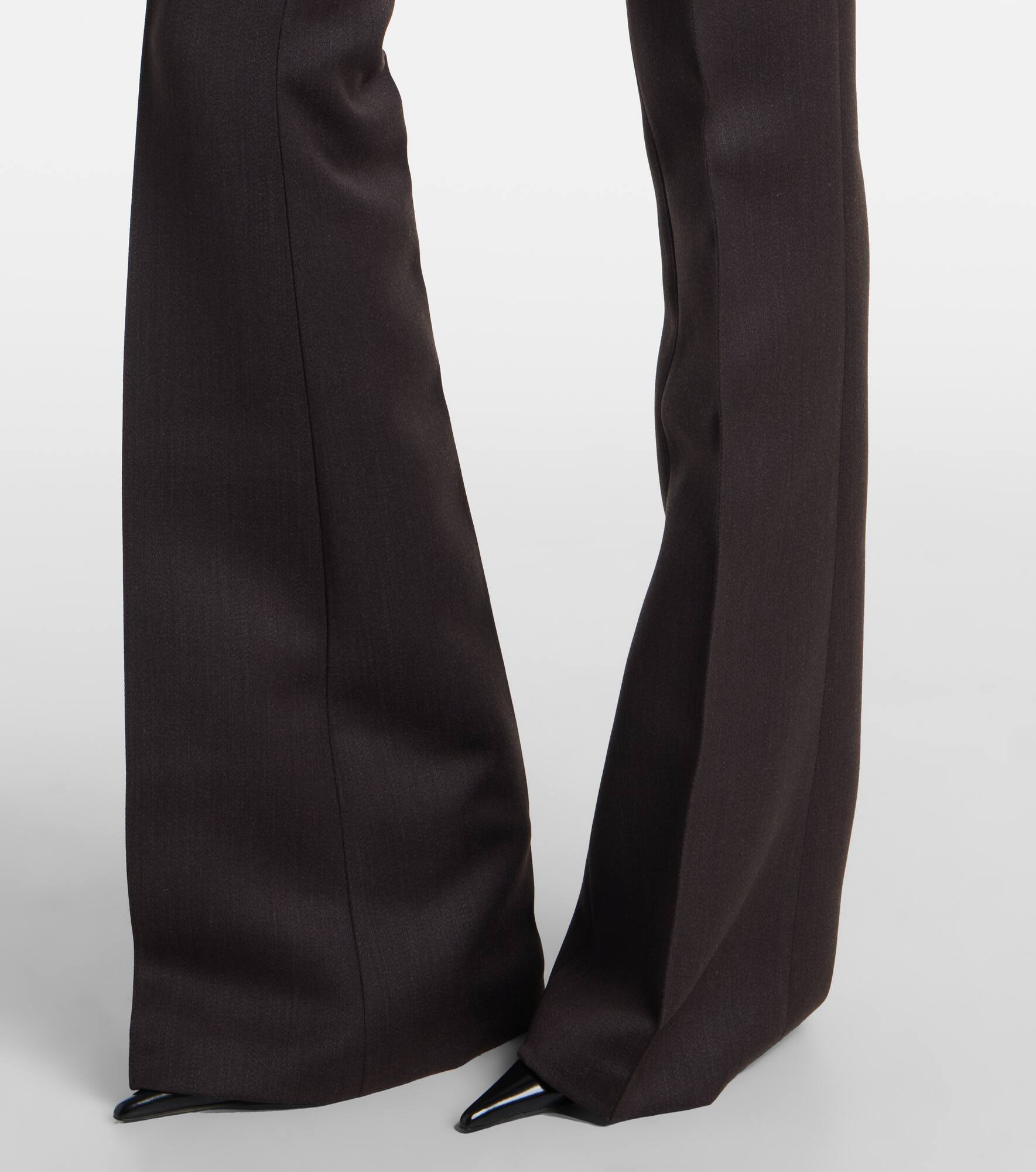 High-rise flared pants - 5