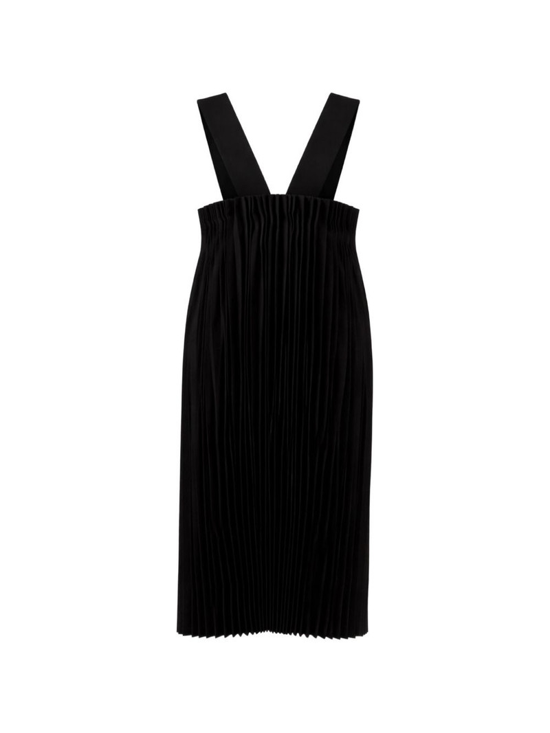 pleated midi dress 1