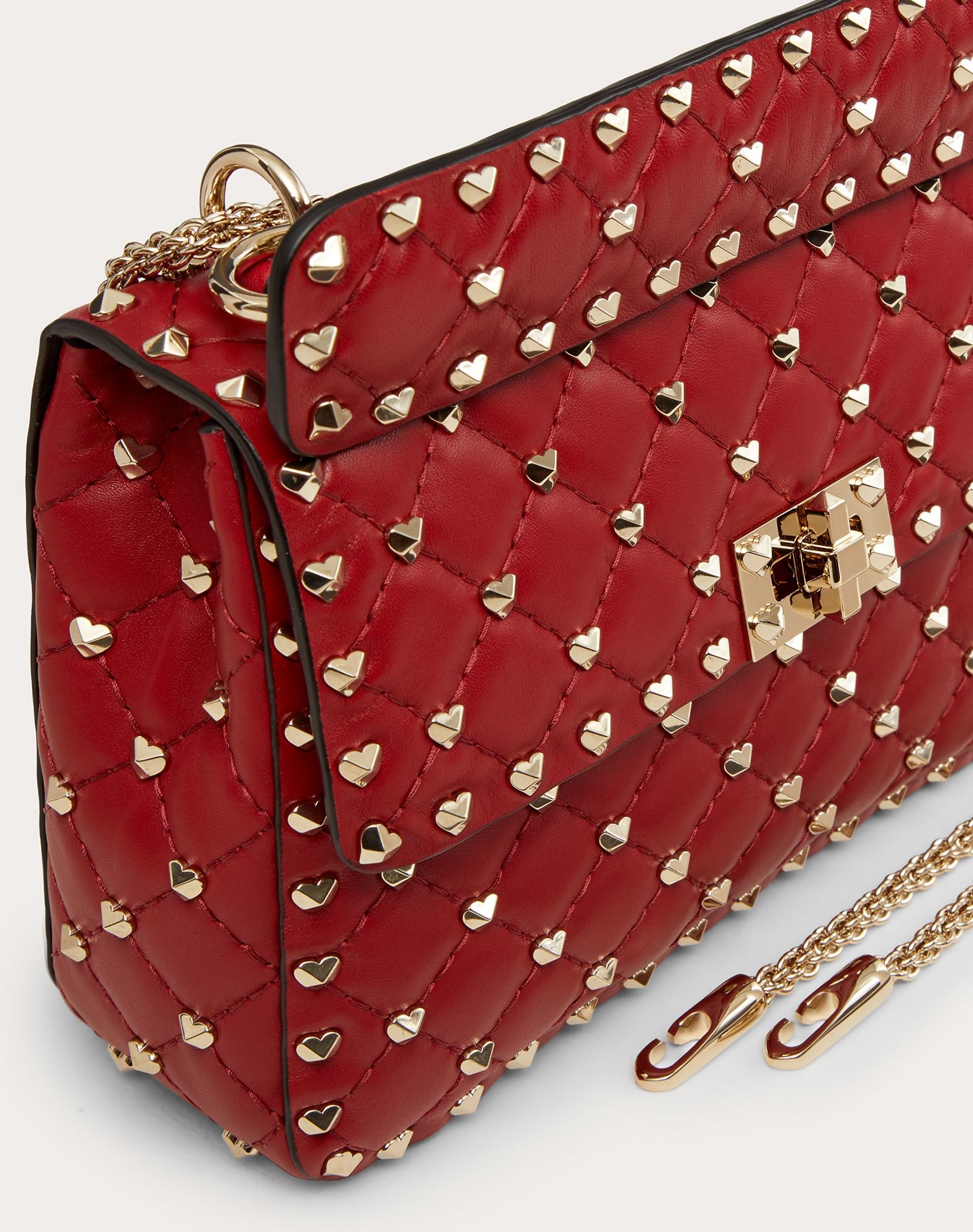 Medium Valentino Garavani Rockstud Spike VLoveTN Bag - 5