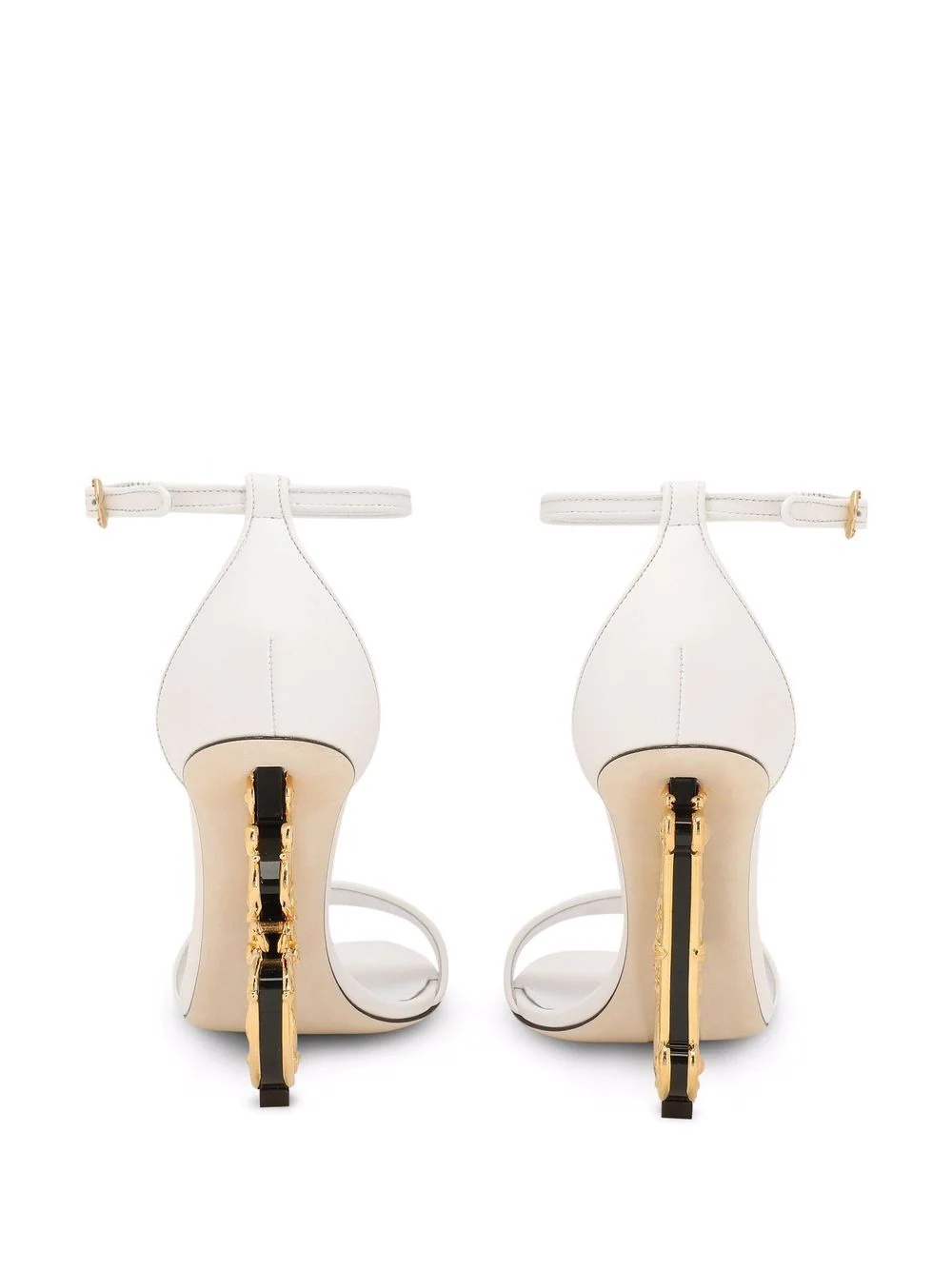 open-toe buckle-fastening sandals - 3