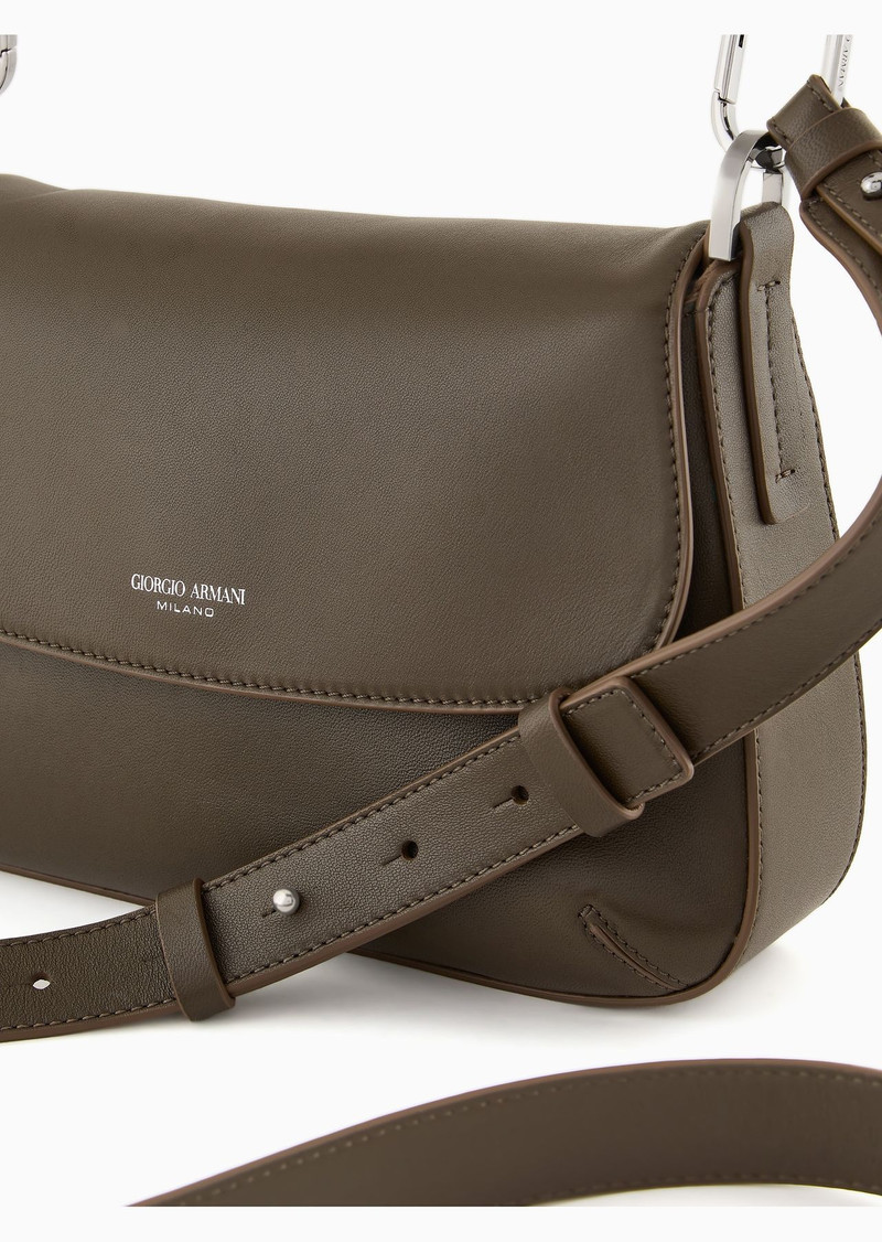 Small la Prima Soft nappa leather handbag 5