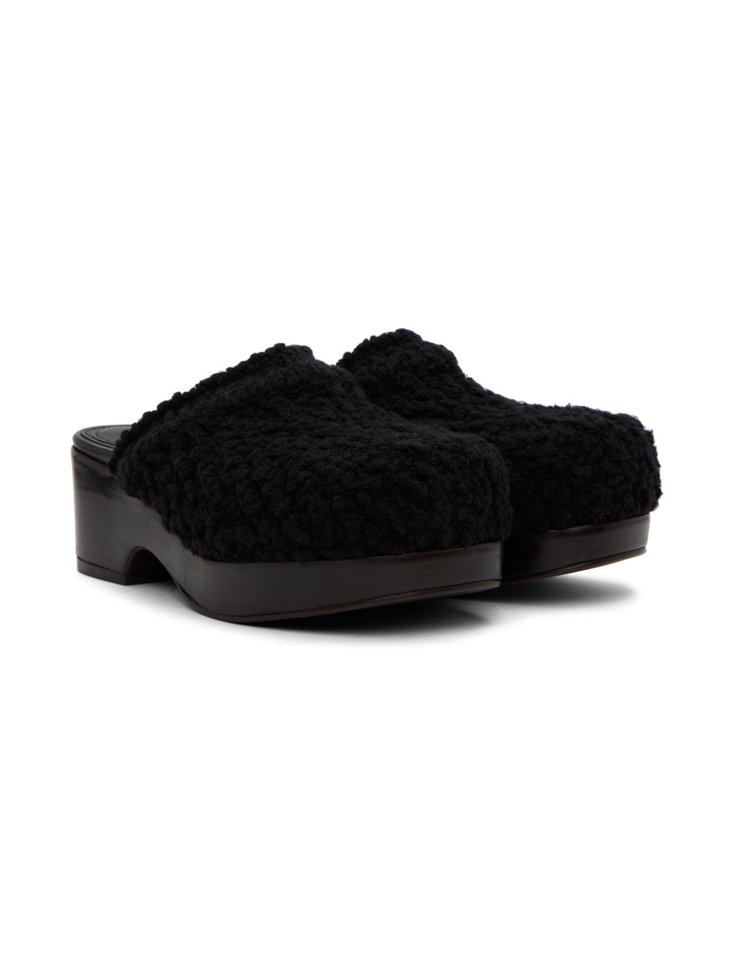 Black Bohemian Clogs - 4