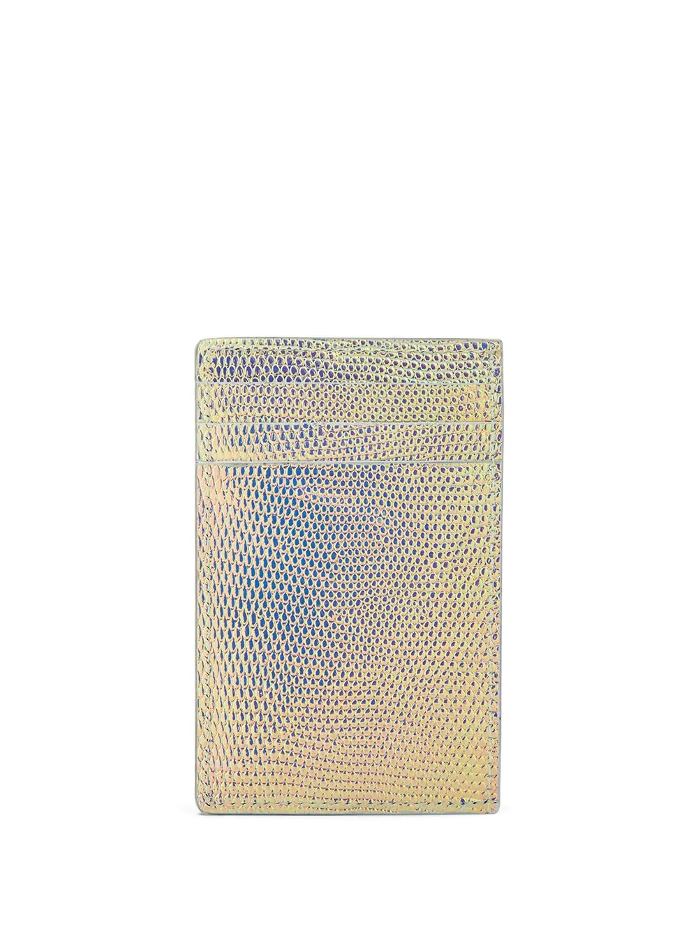 iridescent effect long cardholder - 2