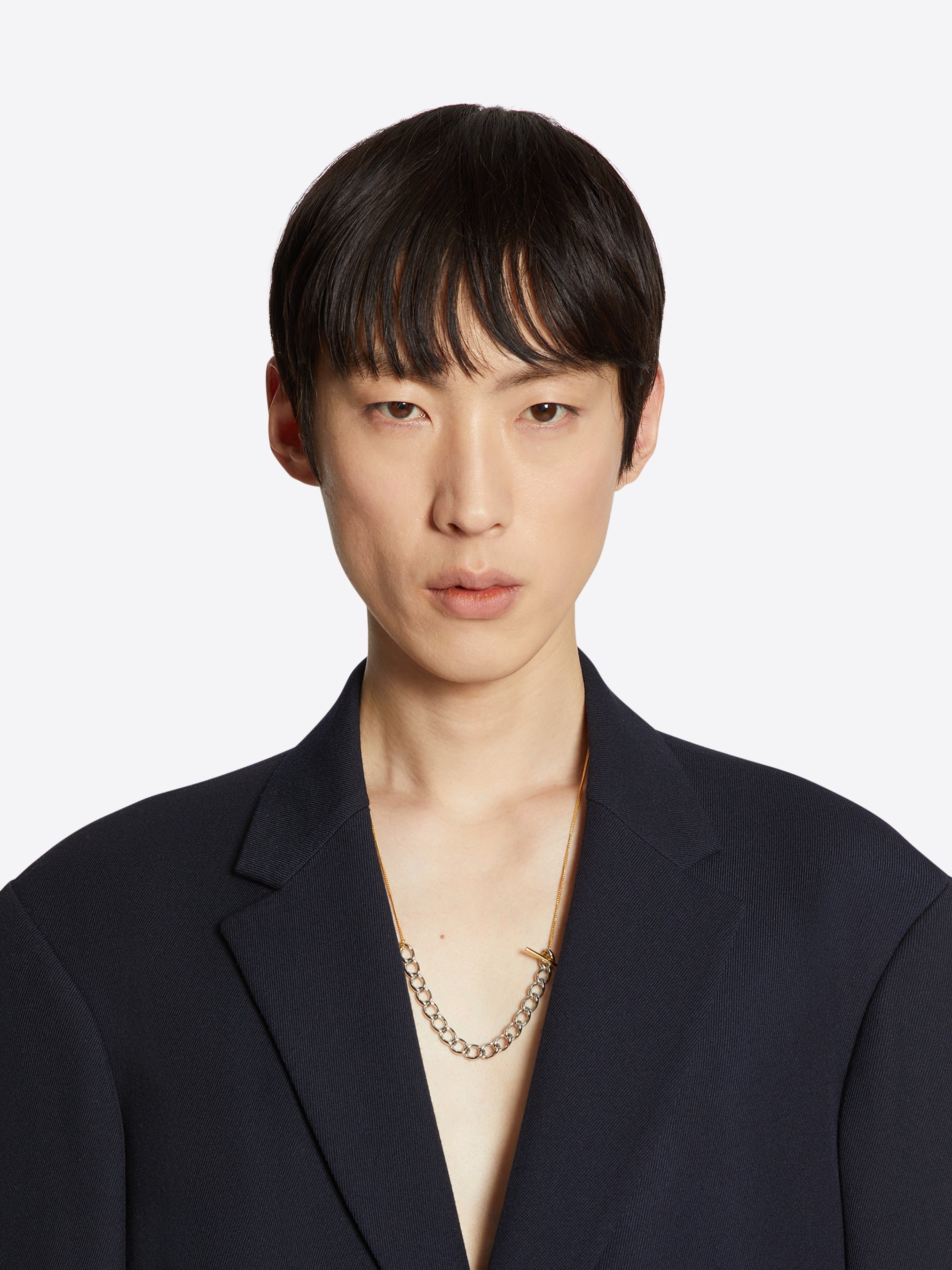 CONTRAST CHAIN NECKLACE - 4