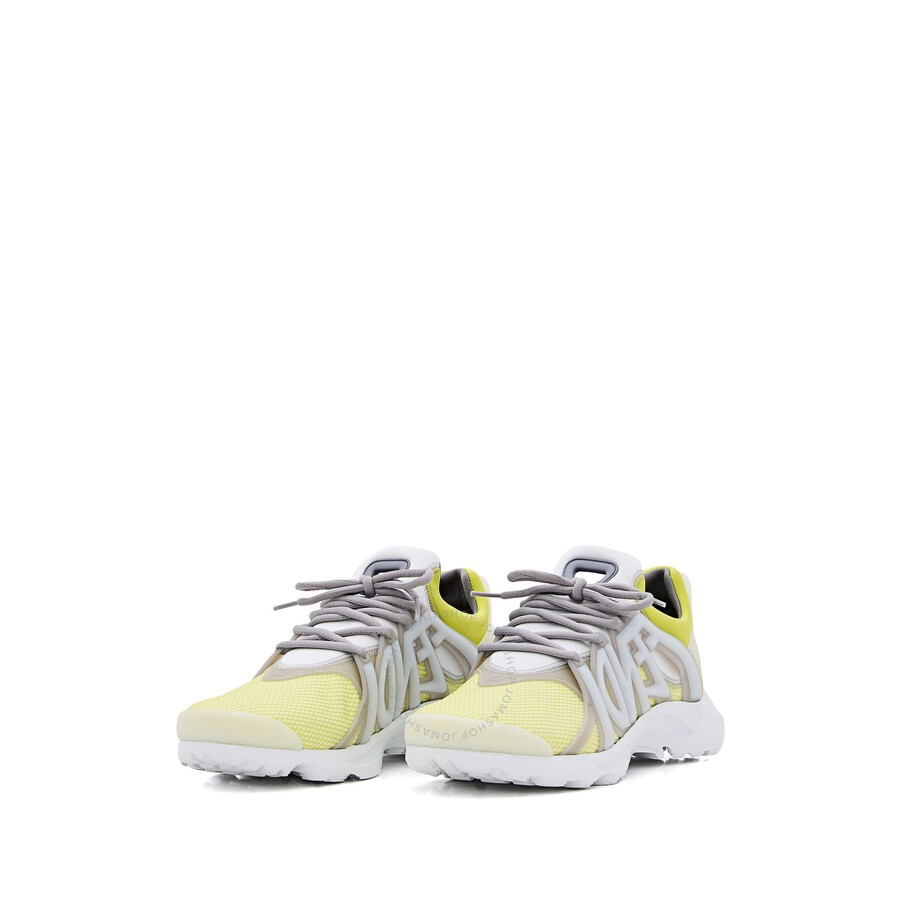 FENDI Fendi Tag Technical Mesh Running Sneakers | jomashop