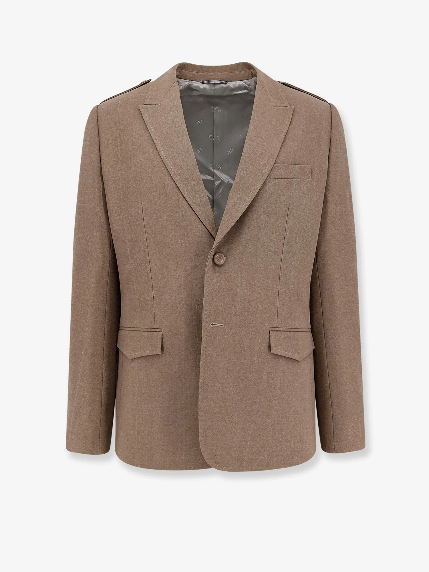 Dior Single-Breasted Virgin Wool Blazer - 1