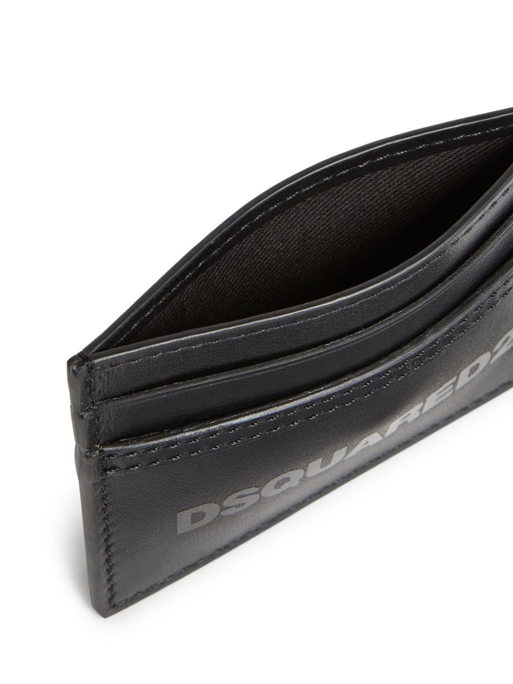 logo-print card holder - 3