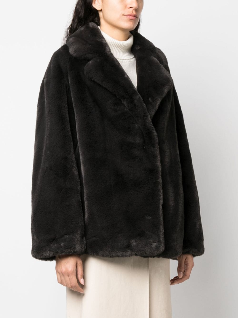 Savanna faux-fur coat - 3