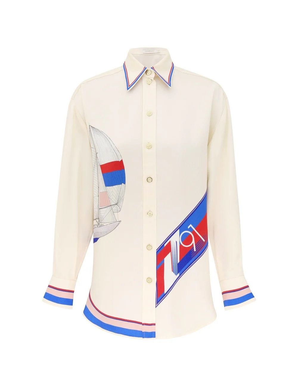 PRINTED MAN STYLE SHIRT - 1