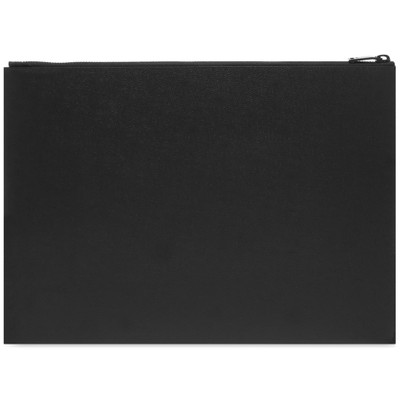 SAINT LAURENT Saint Laurent YSL Metal Logo Document Holder outlook