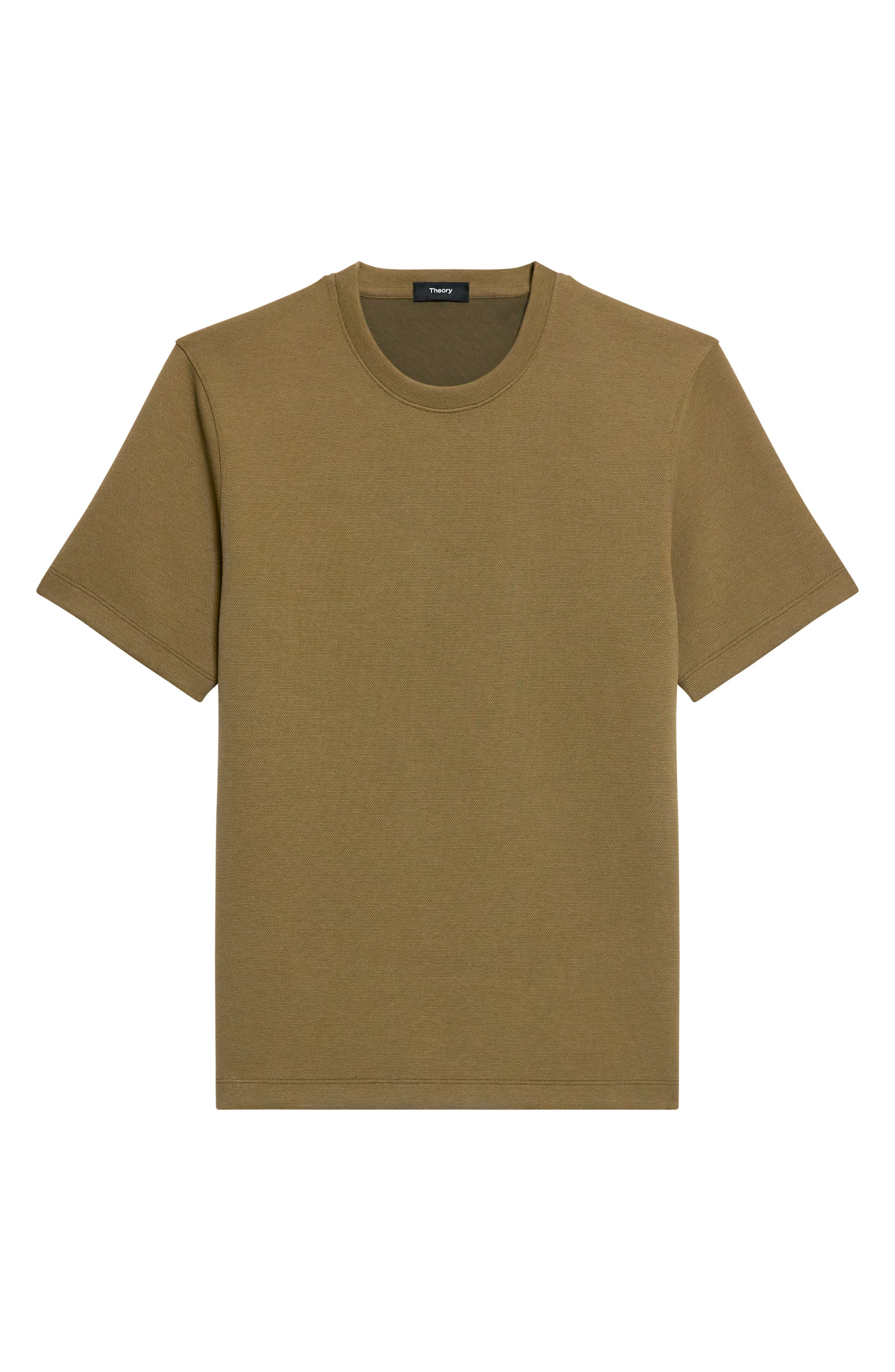 Theory Delroy Double Piqué Crewneck T-Shirt in Duffle at Nordstrom - 5