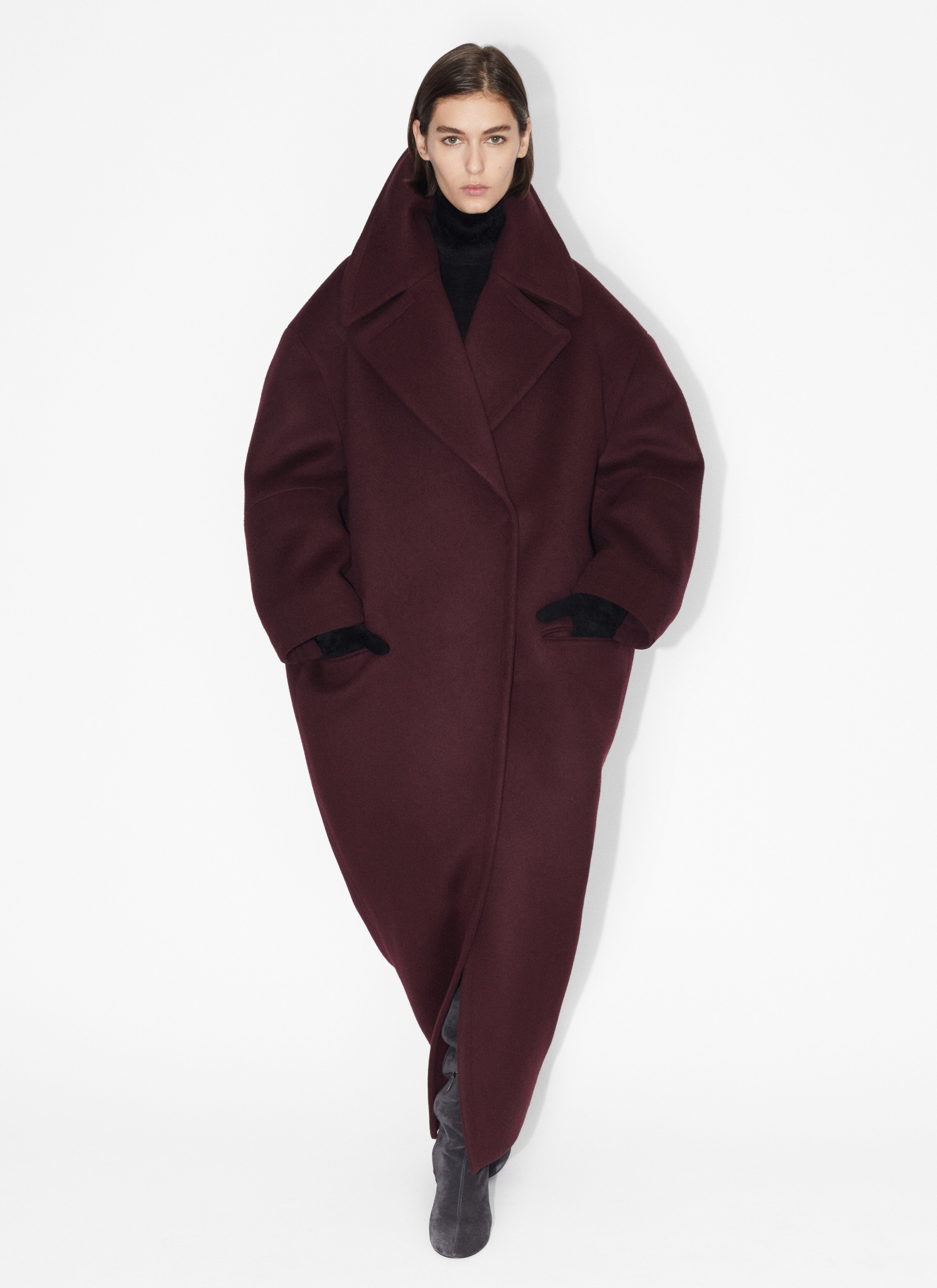 MAXI WOOLLEN COAT - 2