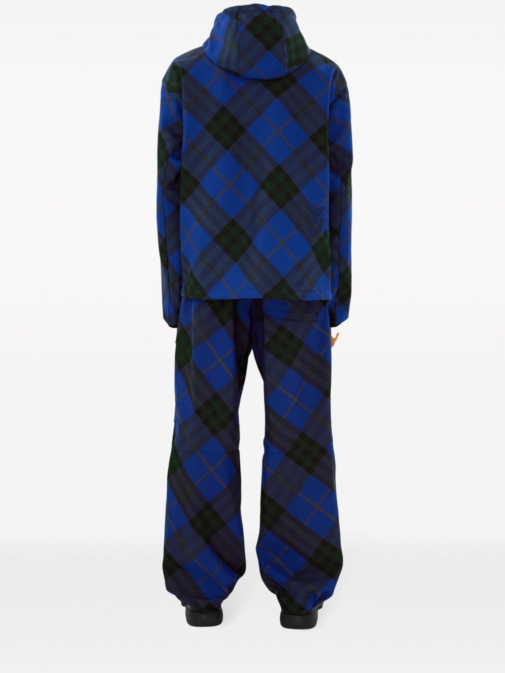 House Check hooded jacket - 3