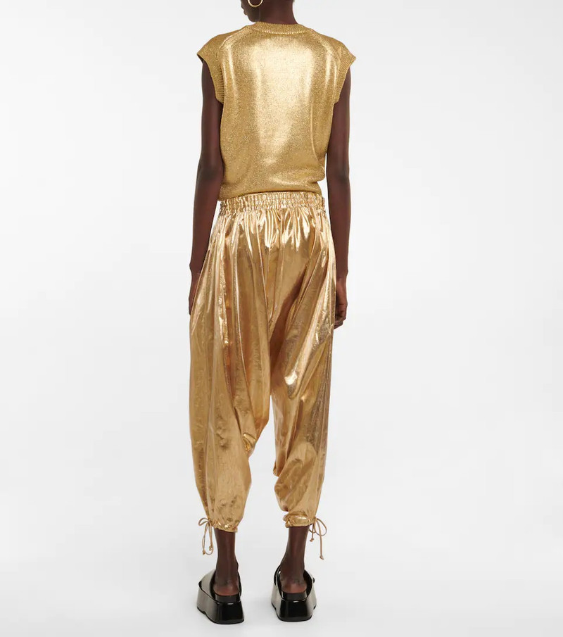 Metallic pants 3