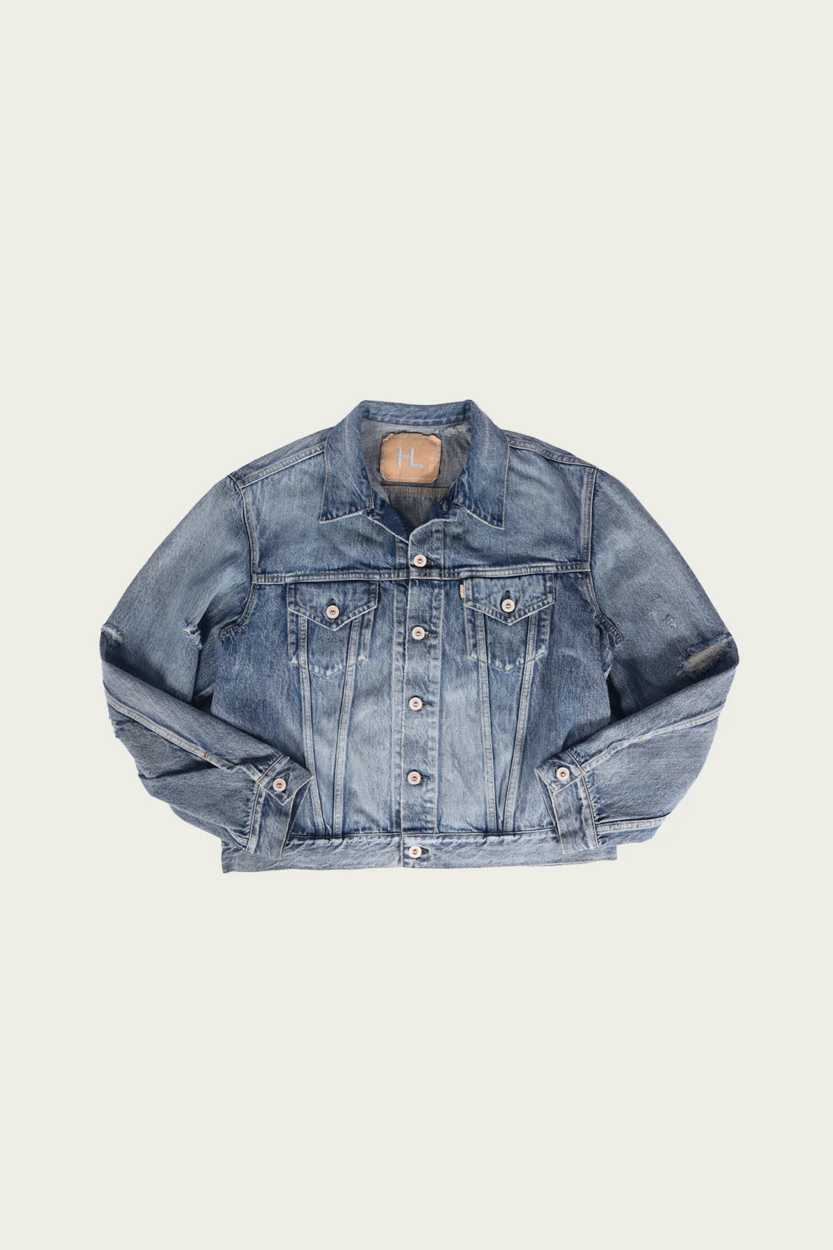 HL Denim Jacket - Damage Worn - 1