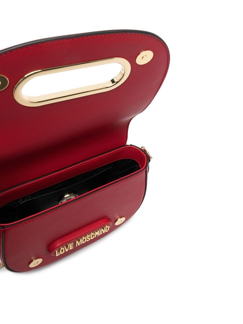 logo-plaque satchel bag 5