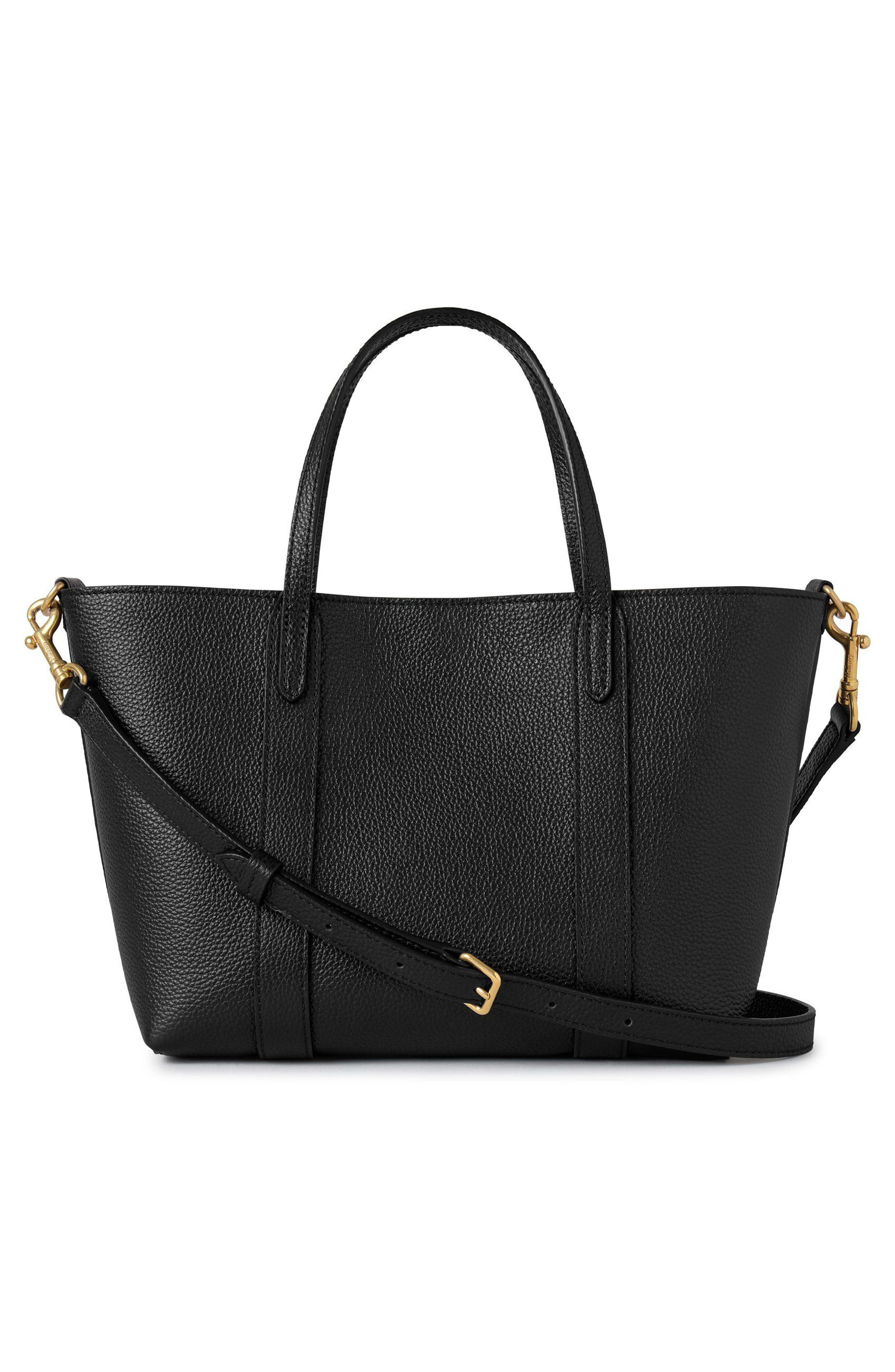 Mulberry Mini Bayswater Leather Tote in Black at Nordstrom - 3