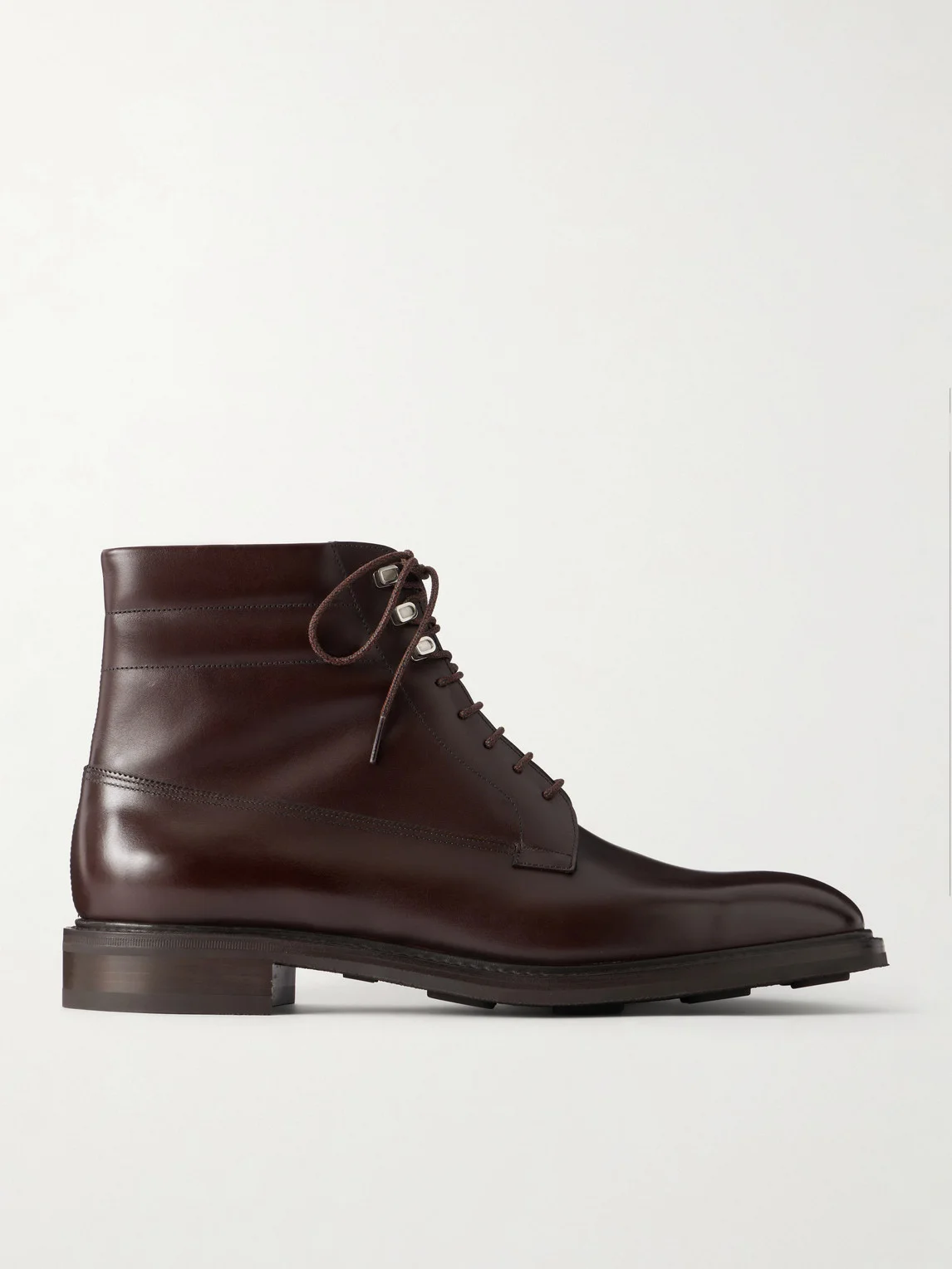 Alder Leather Lace-Up Boots - 1