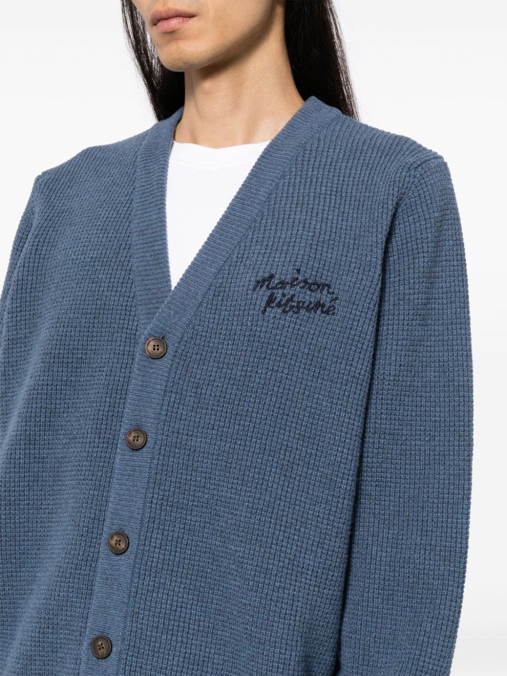handwriting comfort cardigan - 5