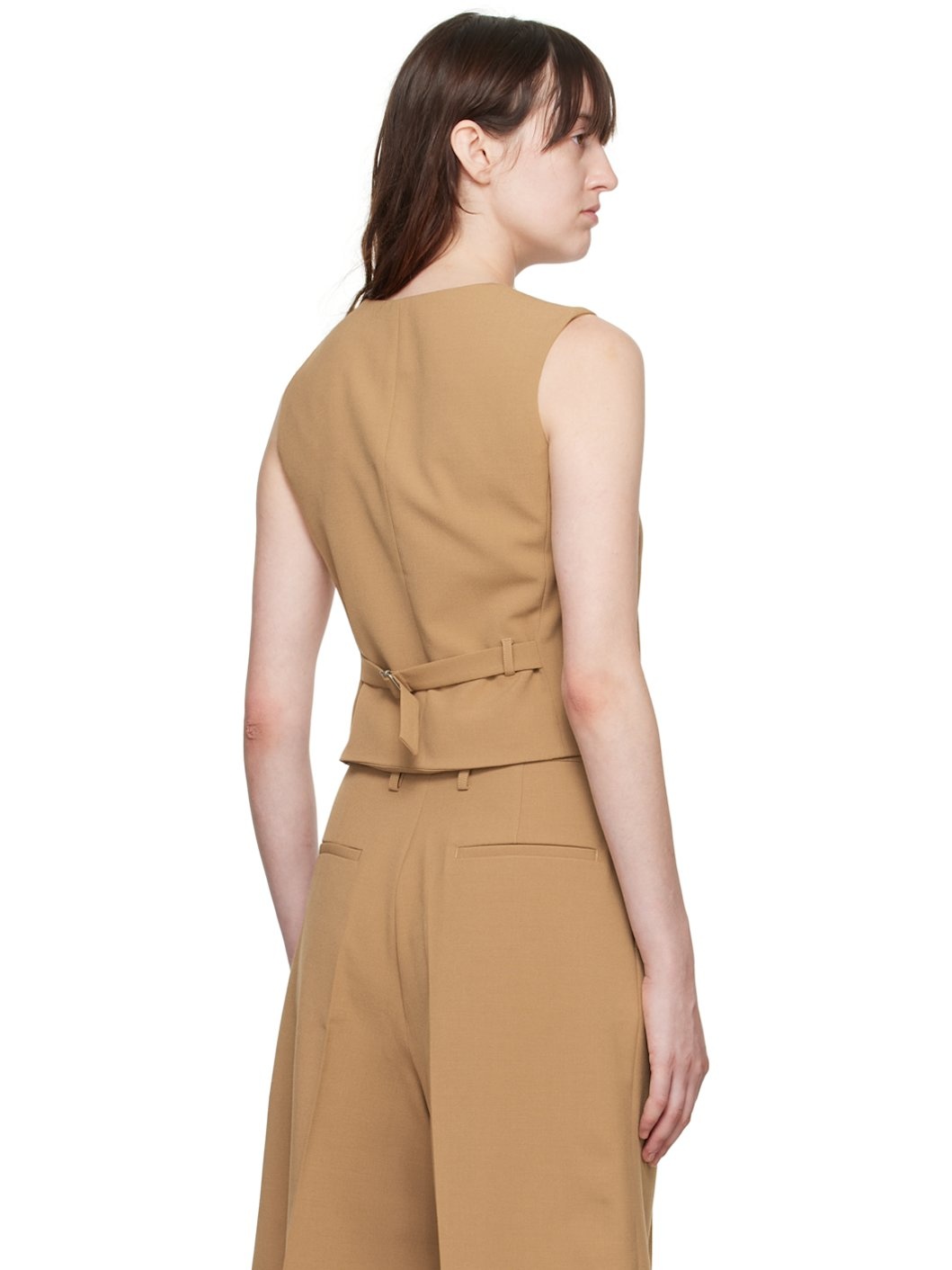 SSENSE Exclusive Tan Rubens Vest - 3