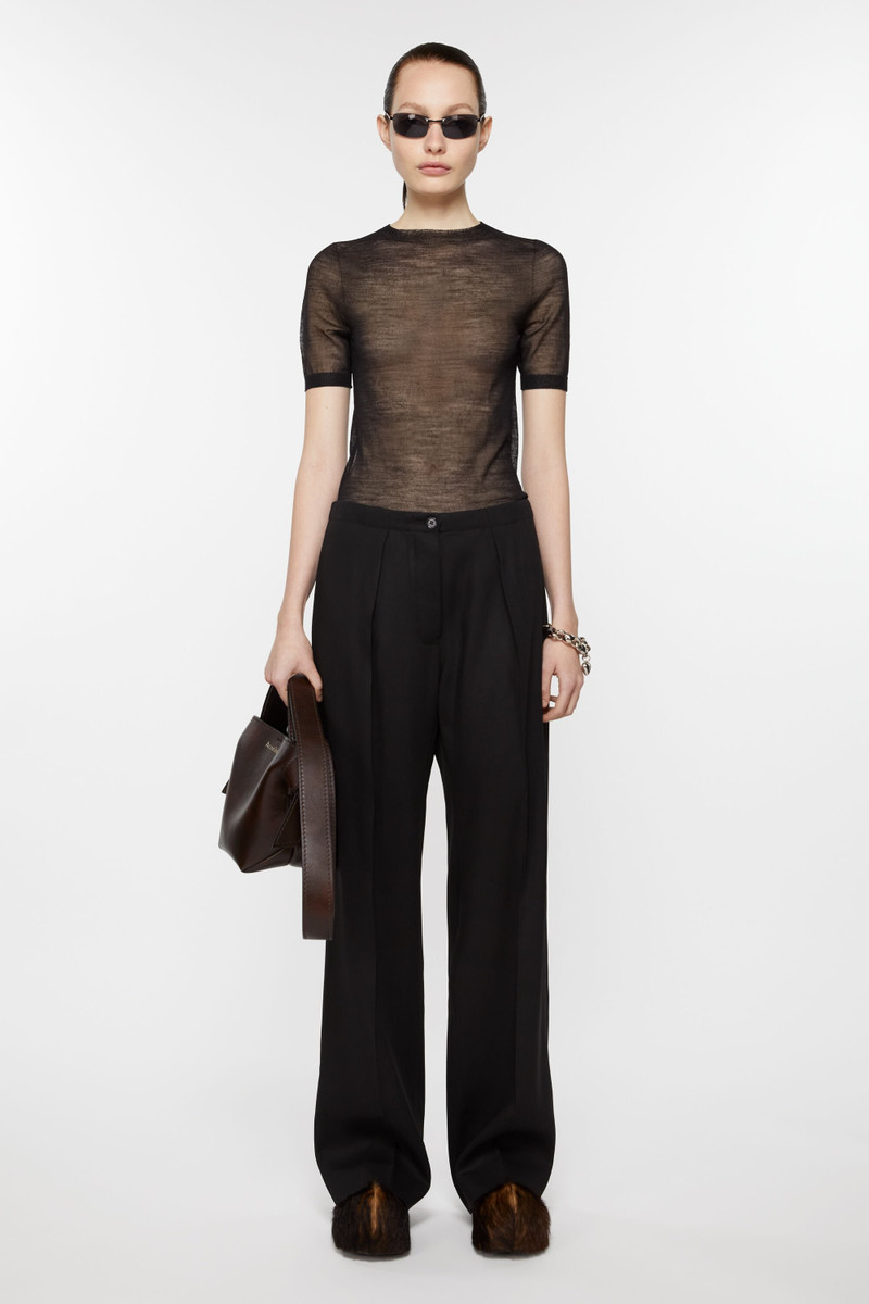 Acne Studios Tailored trousers - Black outlook