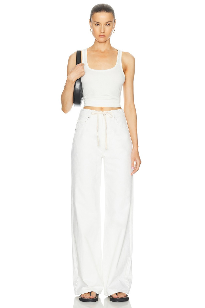 GRLFRND x Maggie MacDonald Lucia Drawstring Baggy Wide Leg outlook