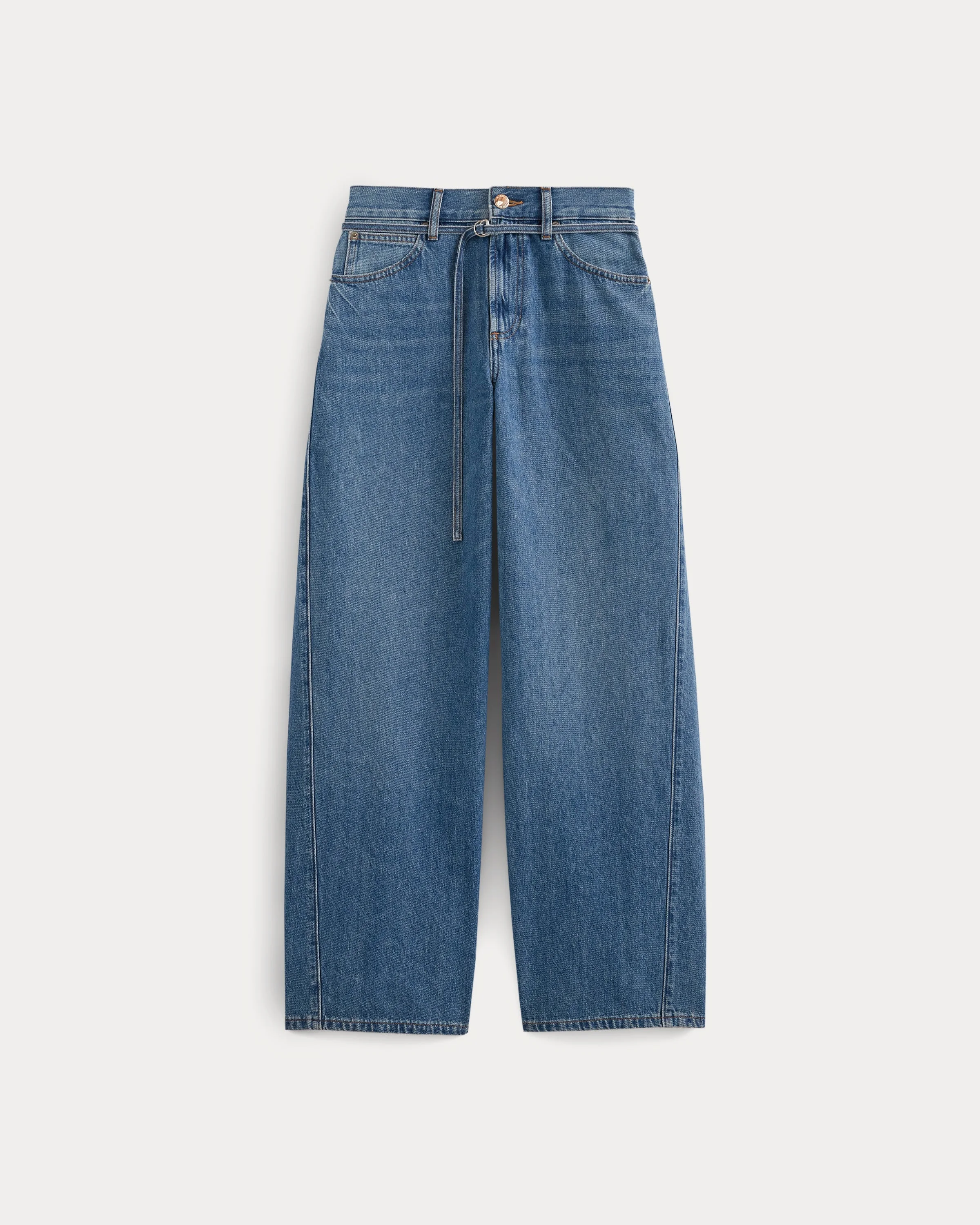 LIGHTWEIGHT LOOSE WIDE-LEG JEAN - 1