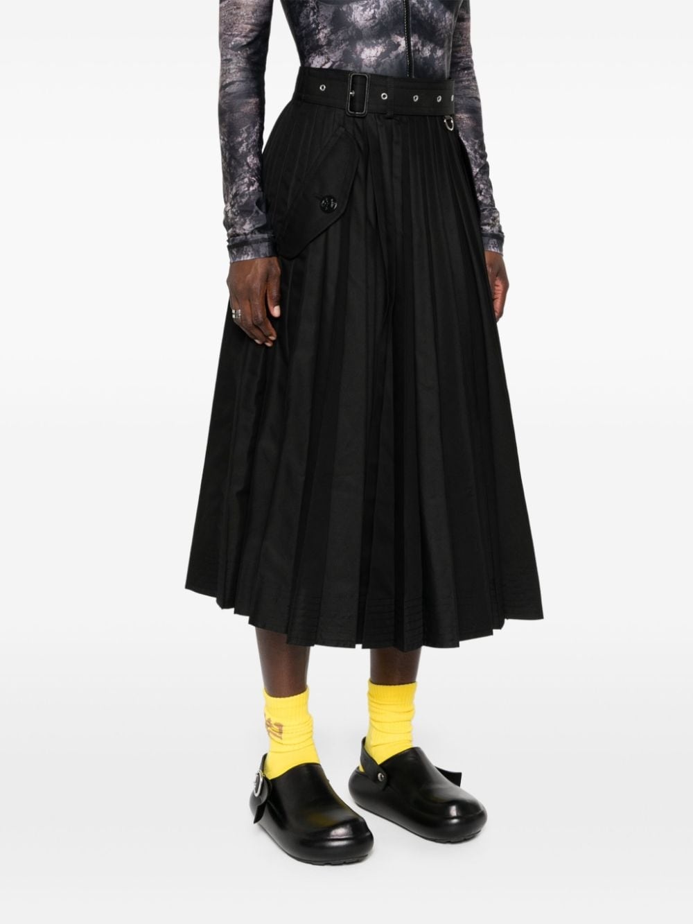 plissÃ© midi skirt - 3