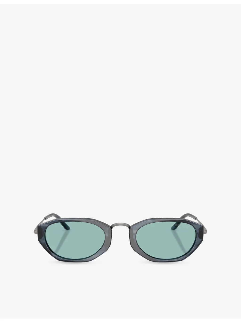 AR8242 Oval-Frame Acetate Sunglasses - 1