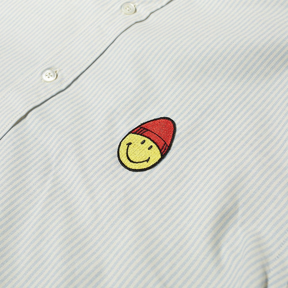 AMI Smiley Stripe Oxford Shirt - 3