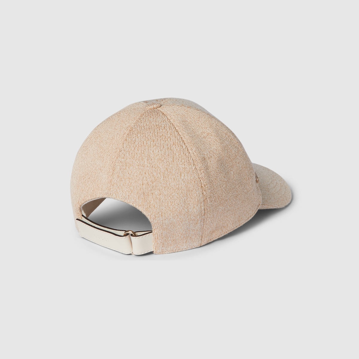 Knit wool, viscose and lamè baseball hat - 4