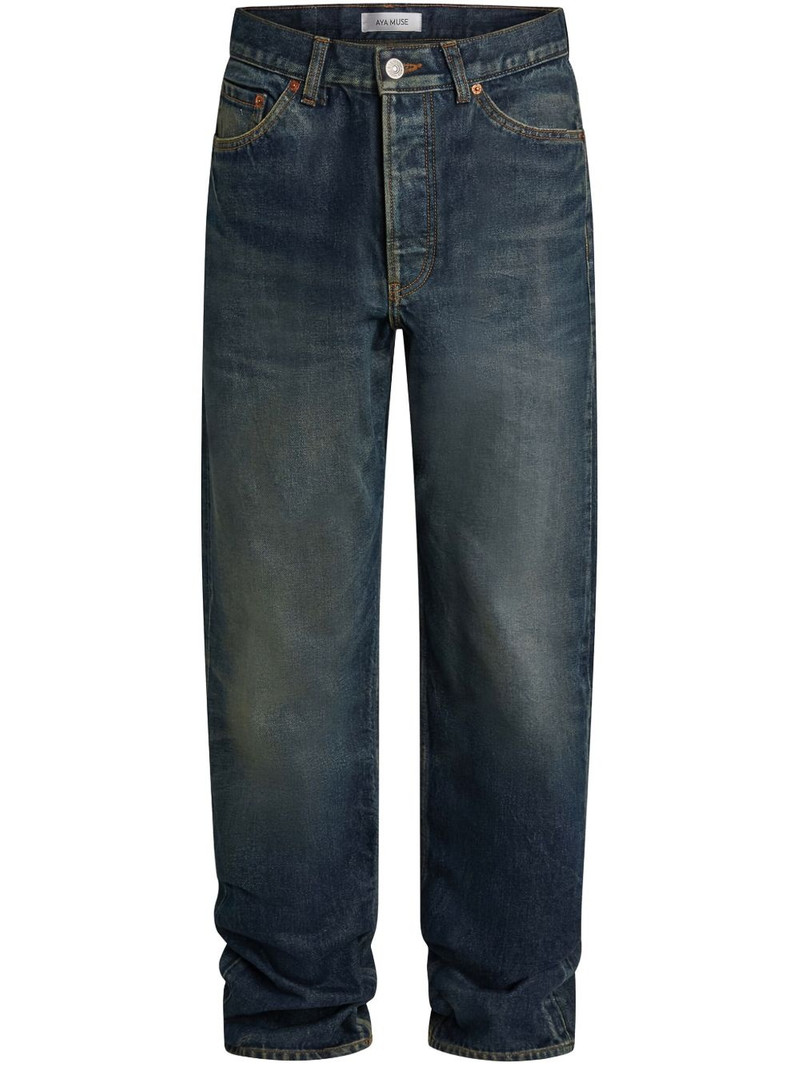 straight-leg jeans 1