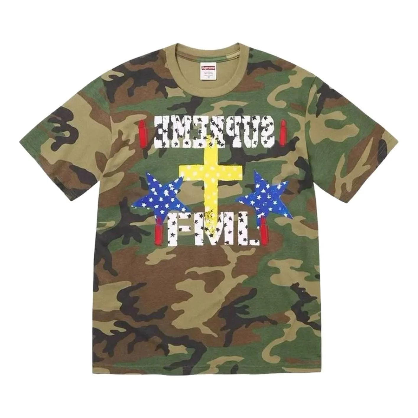 Supreme SS26 FML T-Shirt 'Woodland Camo' SUP-SS26-355-CMO - 1