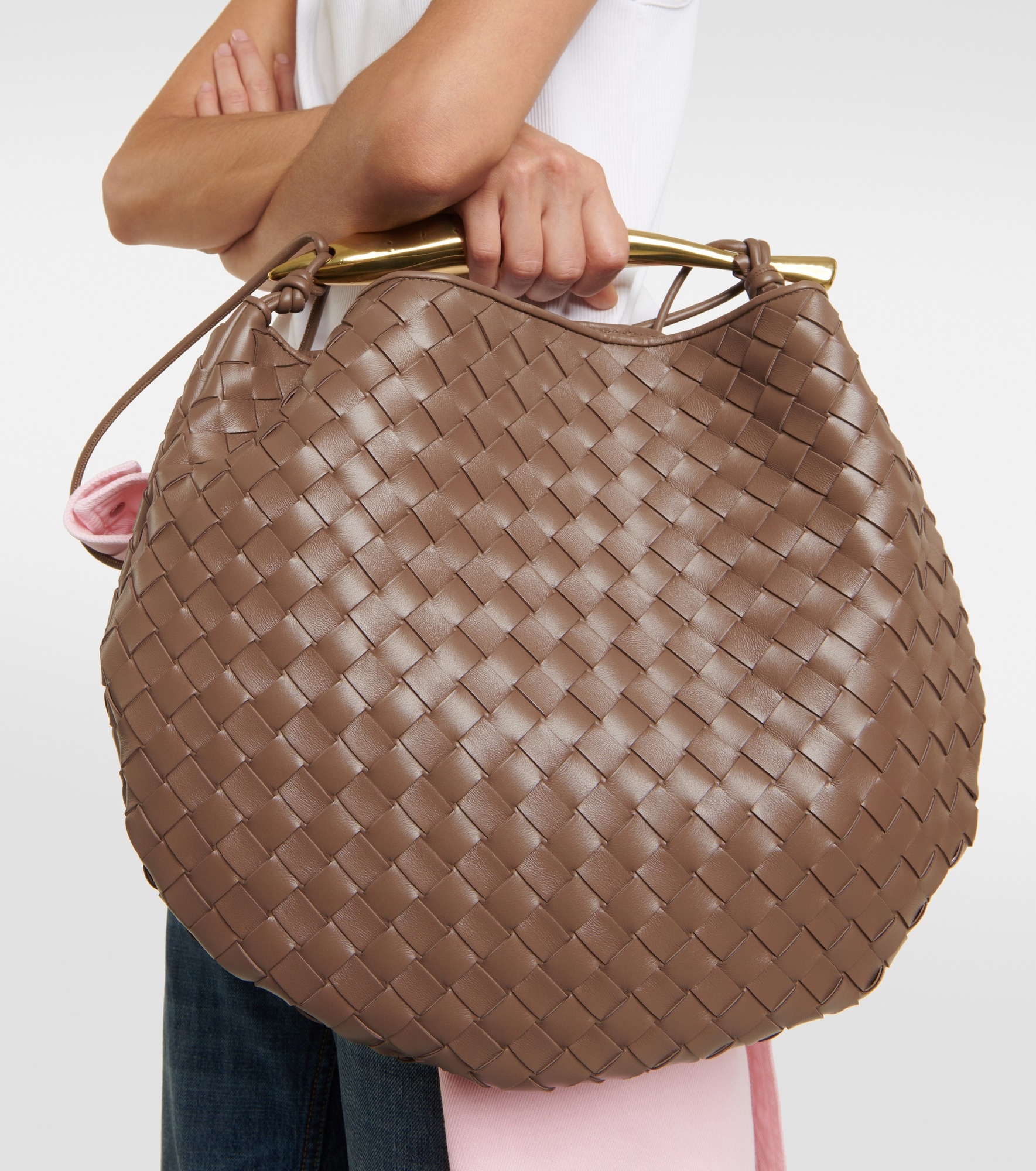 Sardine Medium leather tote bag - 2