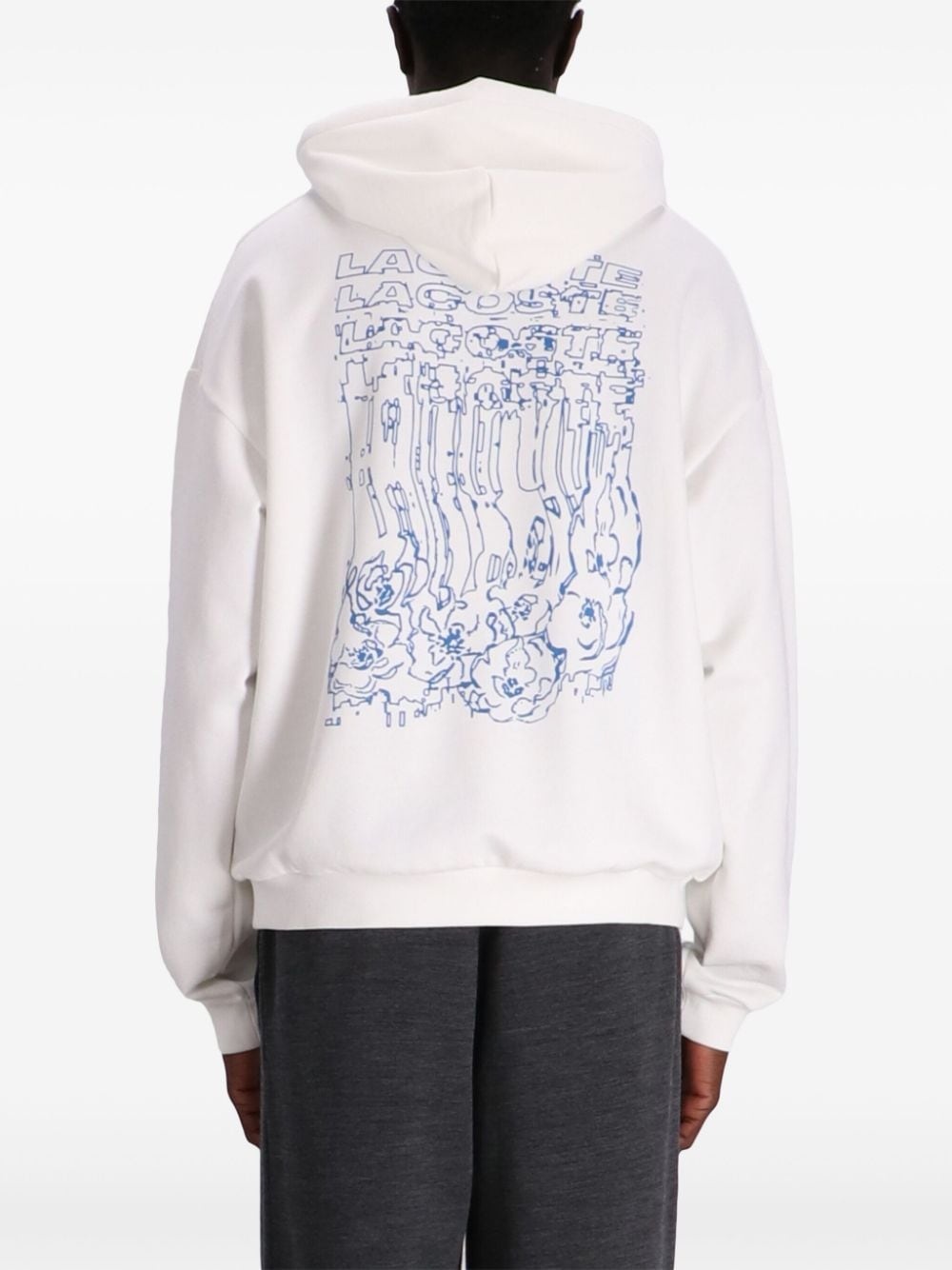 logo-print hoodie - 4