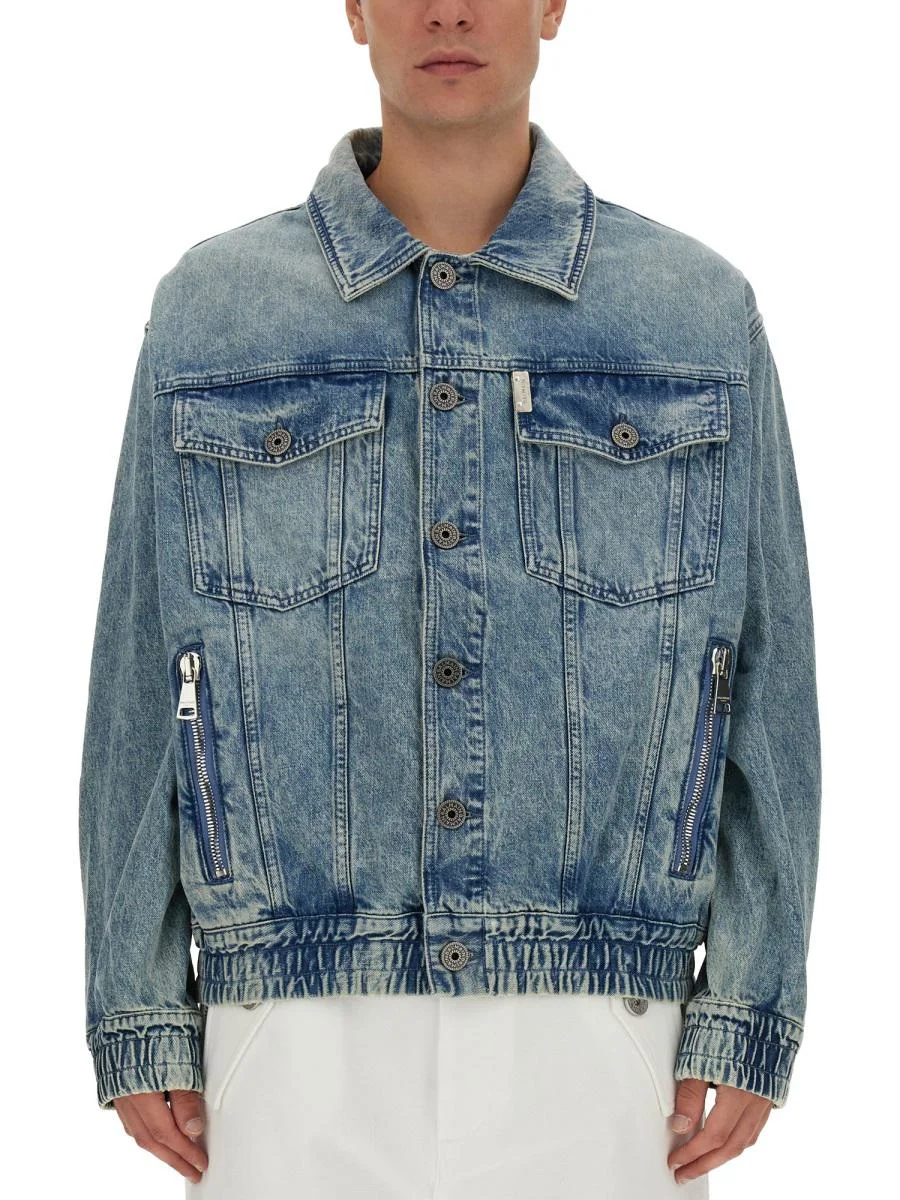 BALMAIN DENIM JACKET - 1
