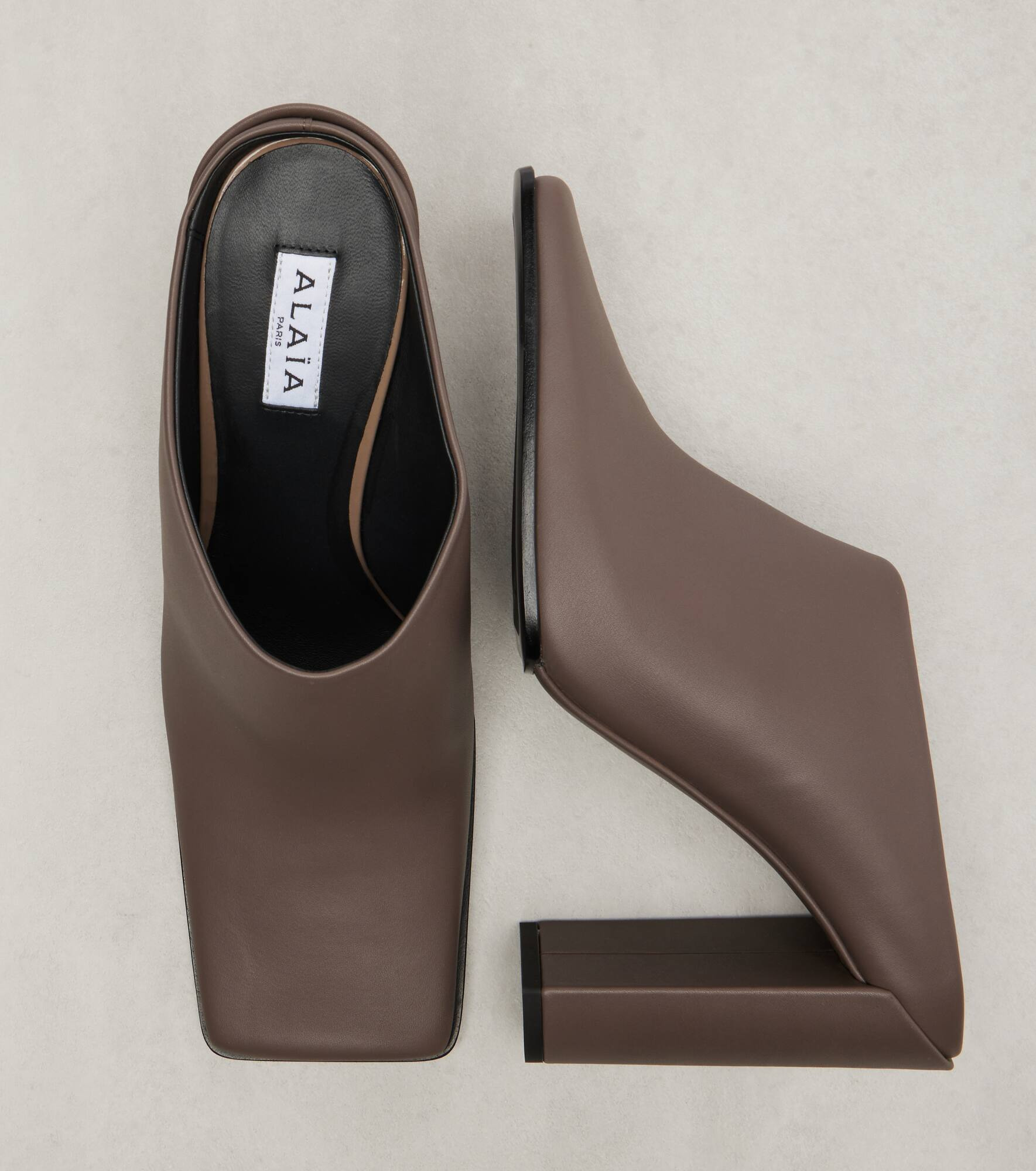 90 leather mules - 5