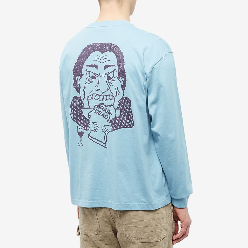 Brain Dead Wine Chomper Long Sleeve T-Shirt 3