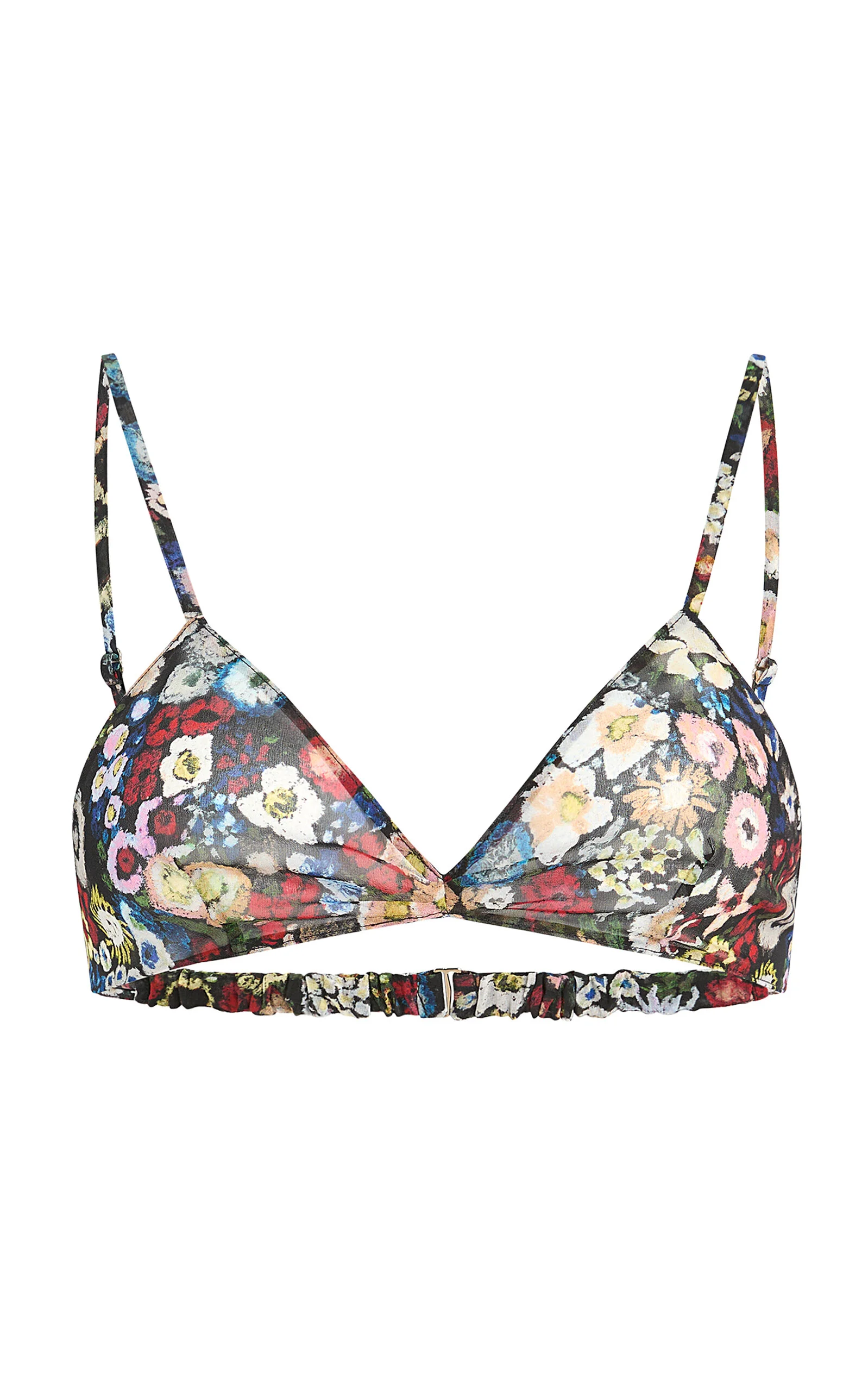 Talita Printed Bra Top black - 1