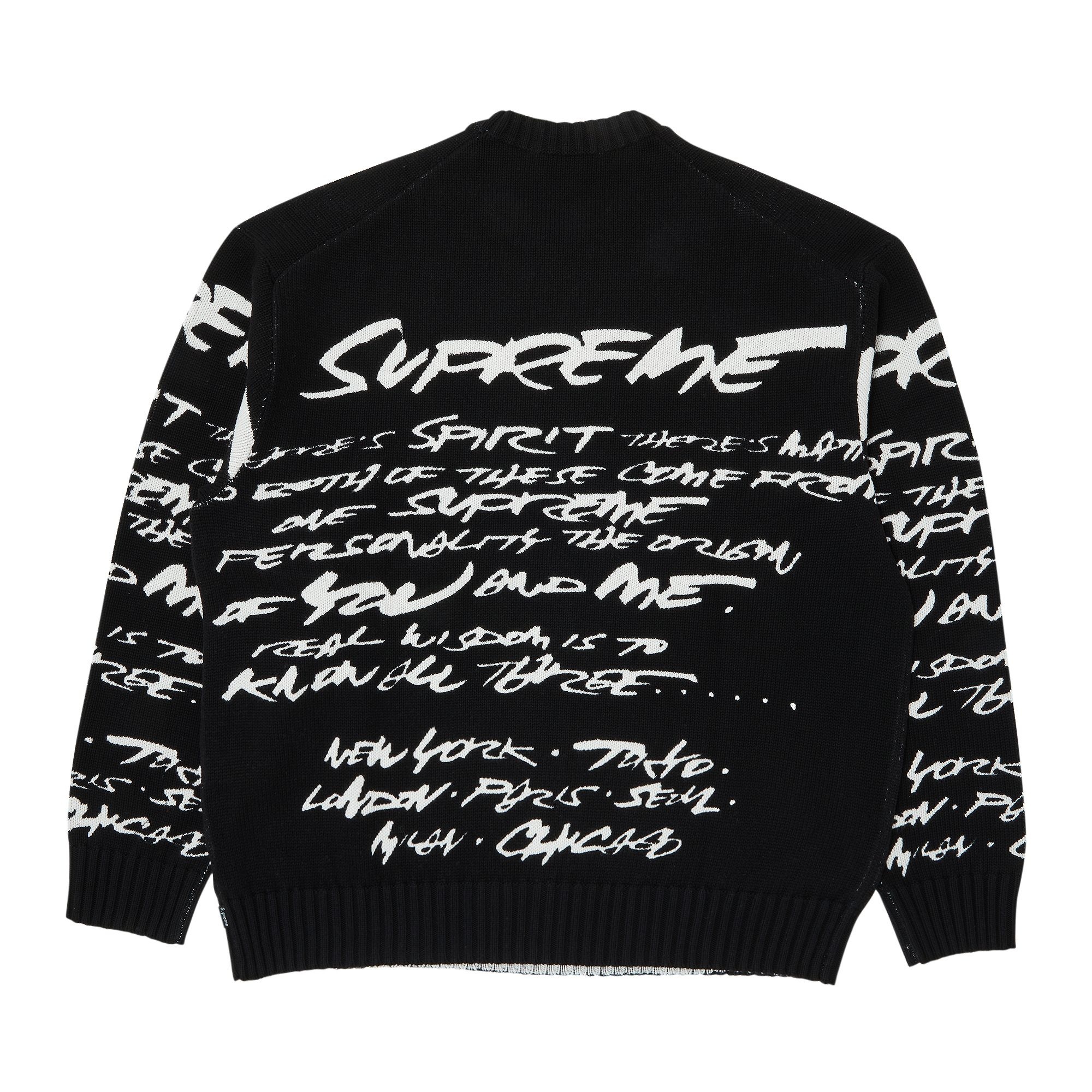 Supreme Futura Sweater 'Black' - 2