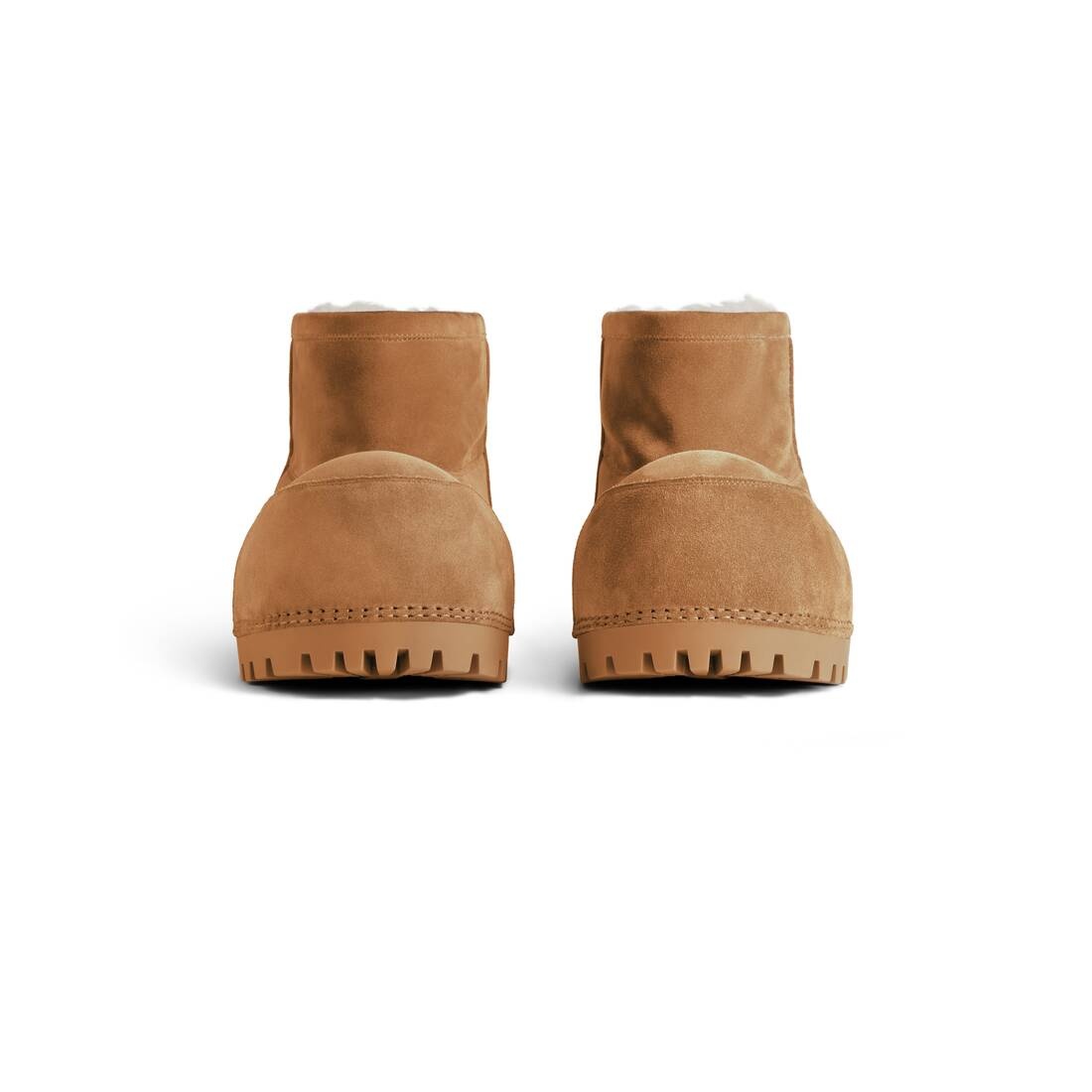 Women's Alaska Fur Bootie in Brown - 3